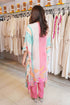 Pearl Pink Kaftan Set